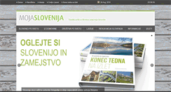 Desktop Screenshot of mojaslovenija.net