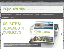 Tablet Screenshot of mojaslovenija.net